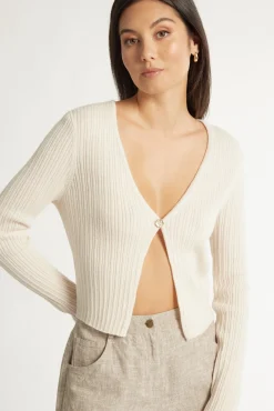 The Recycled Cashmere Button Cardigan