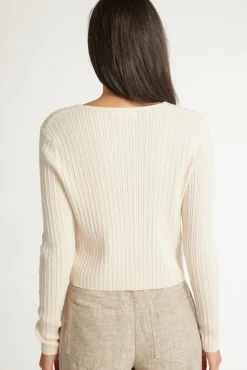 The Recycled Cashmere Button Cardigan
