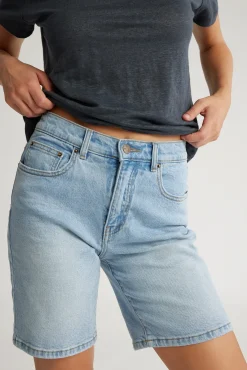 The Relaxed Straight Denim Short