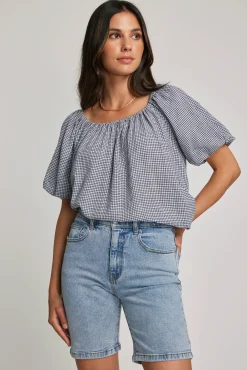 The Relaxed Straight Denim Short