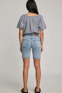 The Relaxed Straight Denim Short