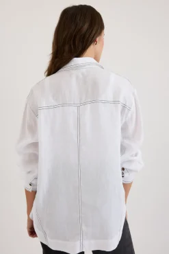 The Seam Detail Linen Shirt