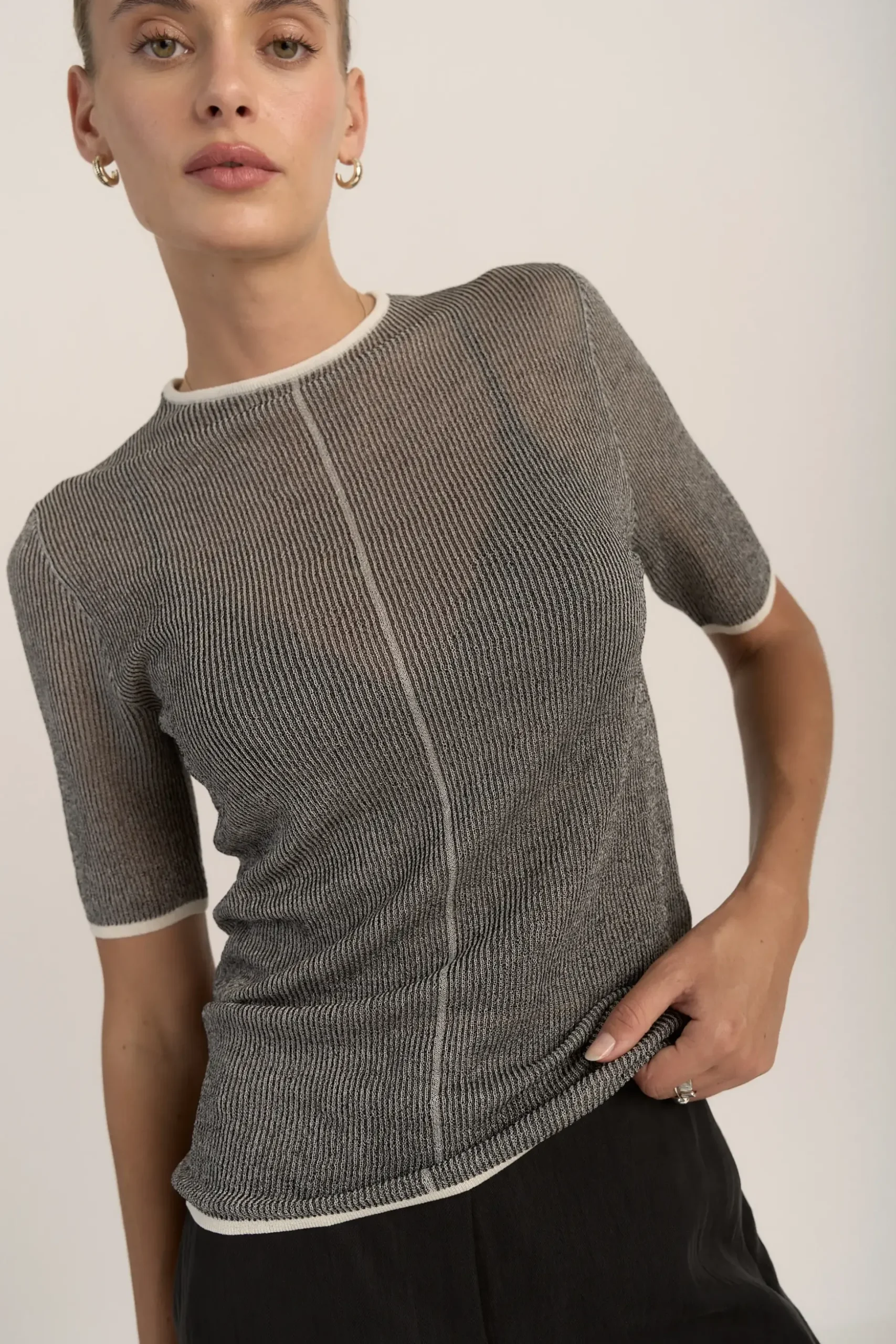 The Sheer Mono Layering Top