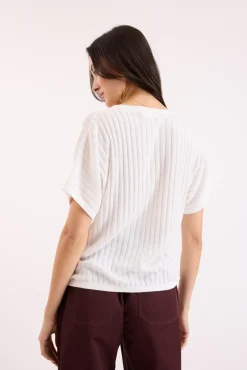 The V Neck Knitted Top