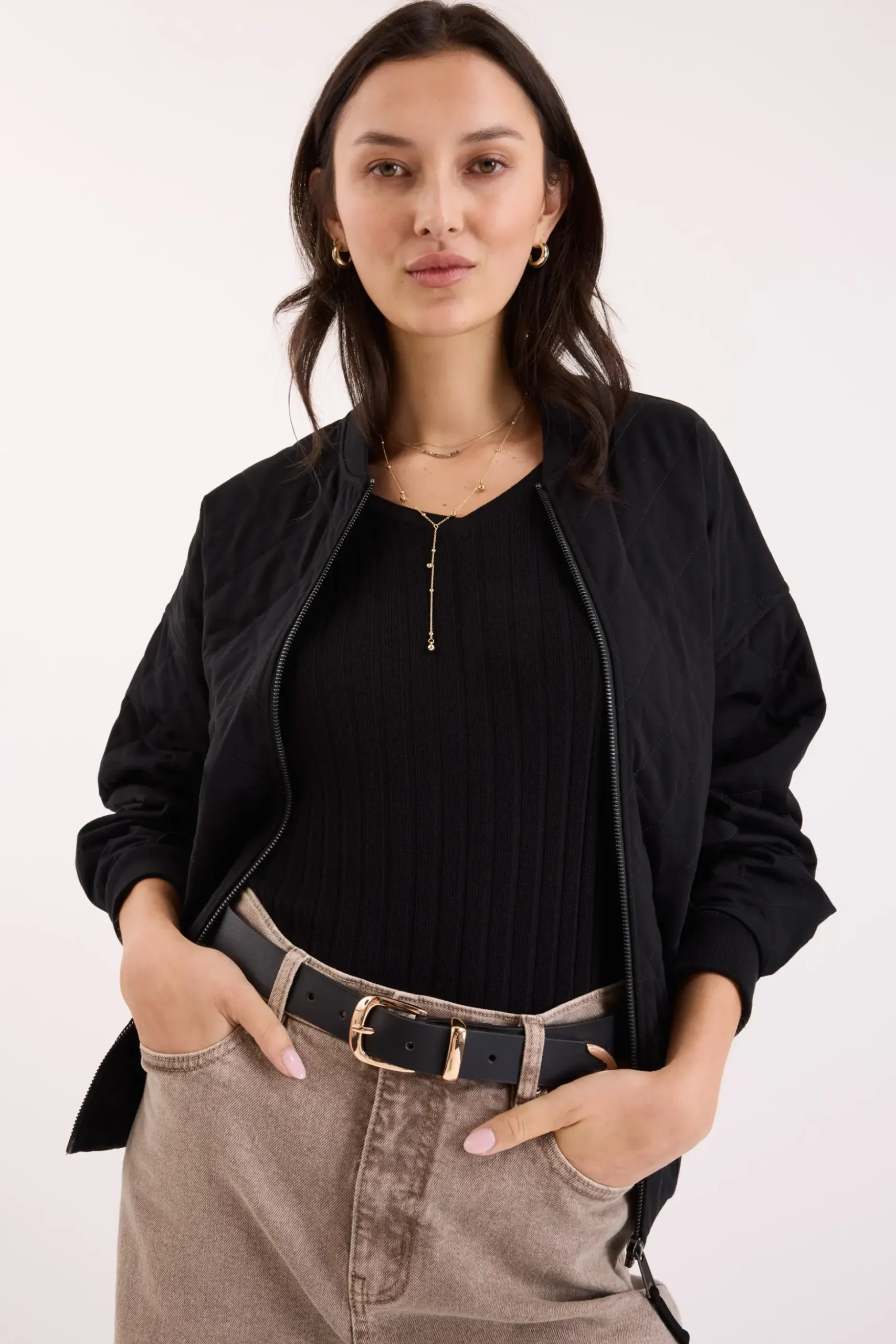 The V Neck Knitted Top