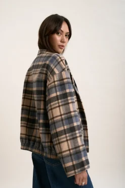 The Wool Blend Bomber Coat