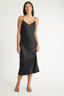 The Woven Slip Dress