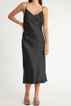 The Woven Slip Dress