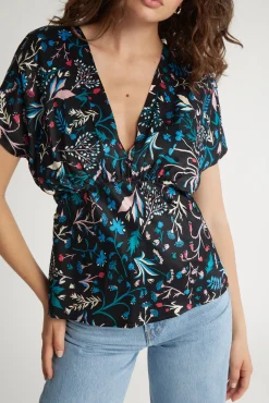 Valentina Bias Cut Top
