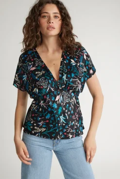 Valentina Bias Cut Top