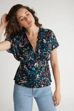 Valentina Bias Cut Top