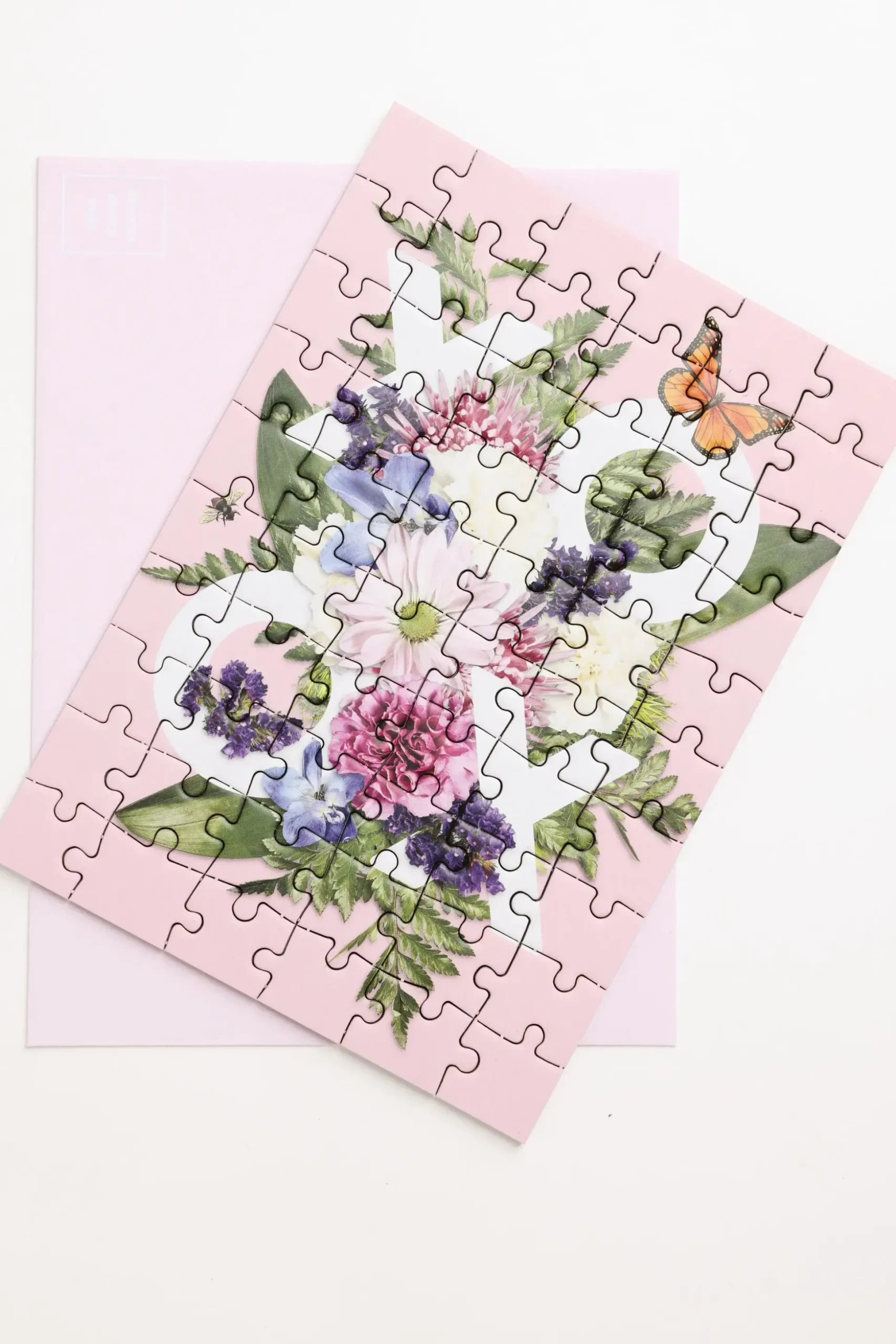 XOXO Puzzle Greeting Card