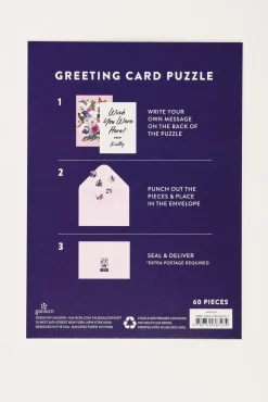 XOXO Puzzle Greeting Card